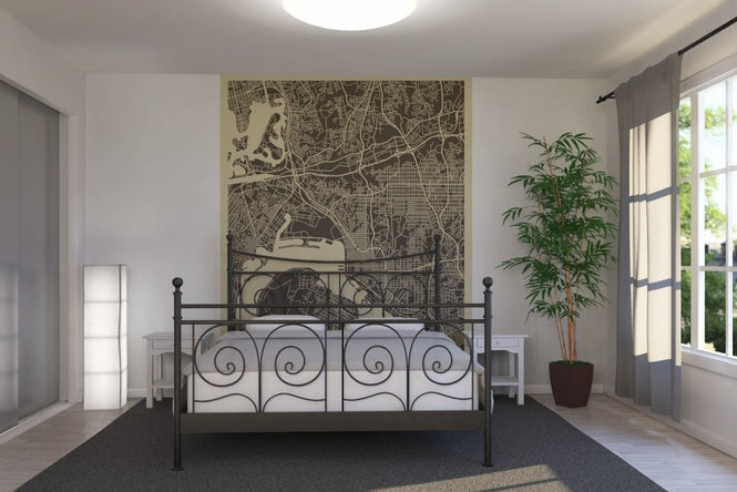 PHOTOWALL / City Map - San Diego (e22764)