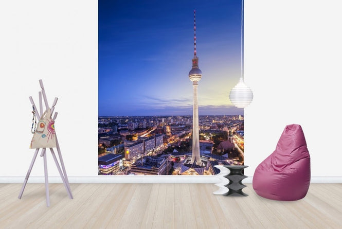 PHOTOWALL / Berlin, Germany. View of TV tower (e22807)