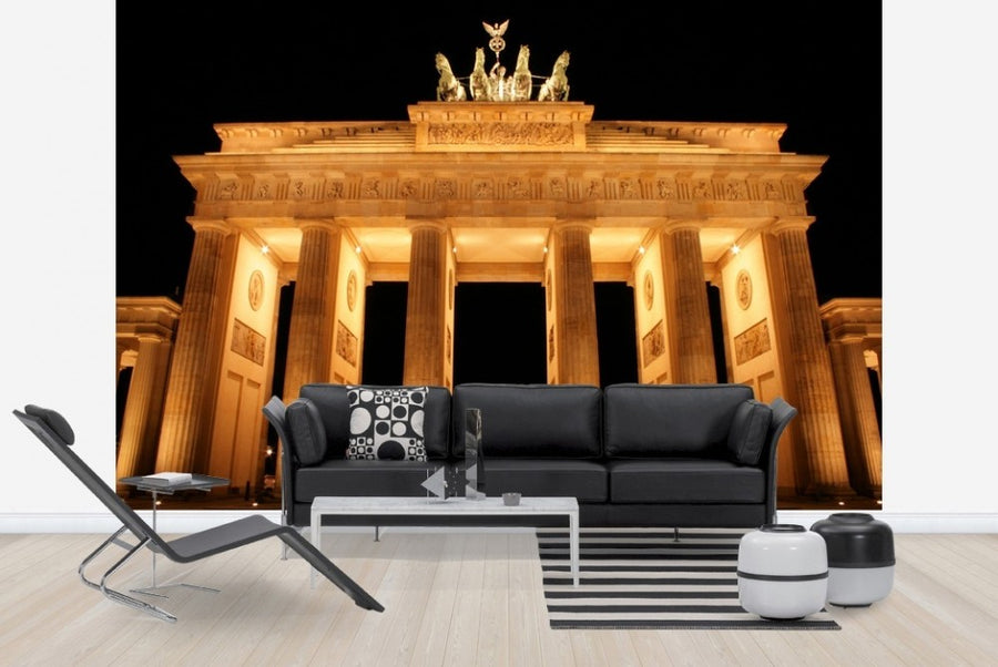 PHOTOWALL / Brandenburg Gate at Night (e22808)