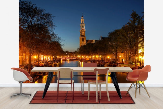 PHOTOWALL / Prinsengracht Canal in Amsterdam (e22816)