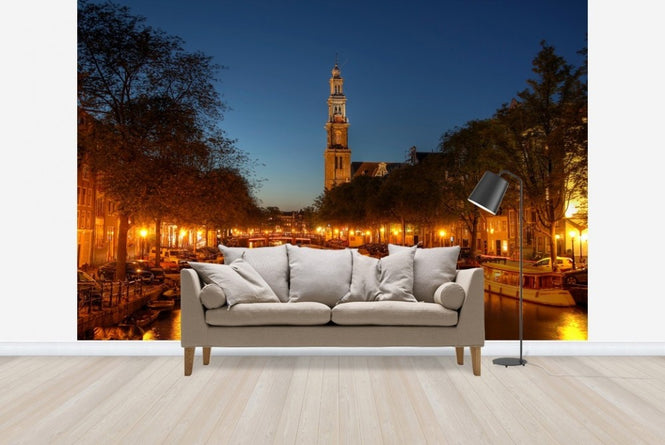 PHOTOWALL / Prinsengracht Canal in Amsterdam (e22816)