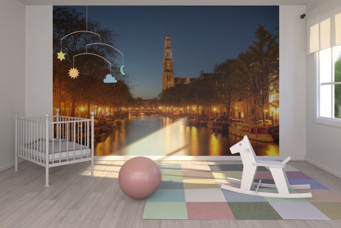 PHOTOWALL / Prinsengracht Canal in Amsterdam (e22816)