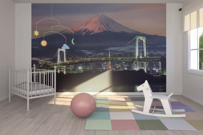 PHOTOWALL / Rainbow Bridge with Mt Fuji (e22845)