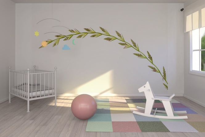 PHOTOWALL / Green Straw (e22868)