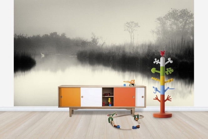 PHOTOWALL / Lake and Trees (e22951)
