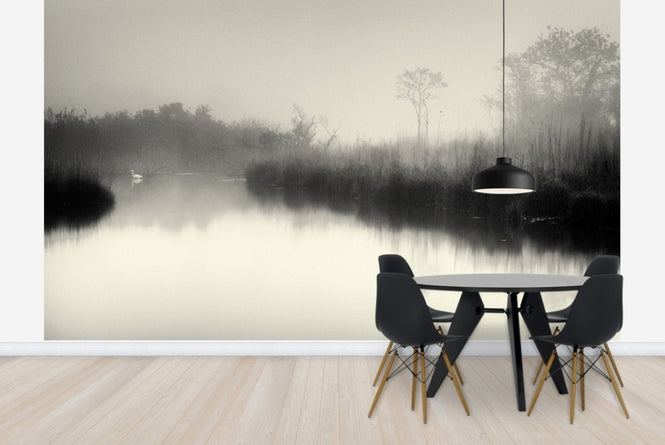 PHOTOWALL / Lake and Trees (e22951)