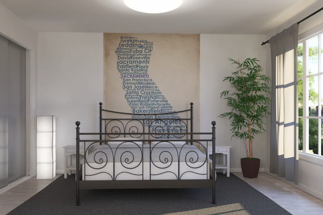 PHOTOWALL / California Map (e22956)