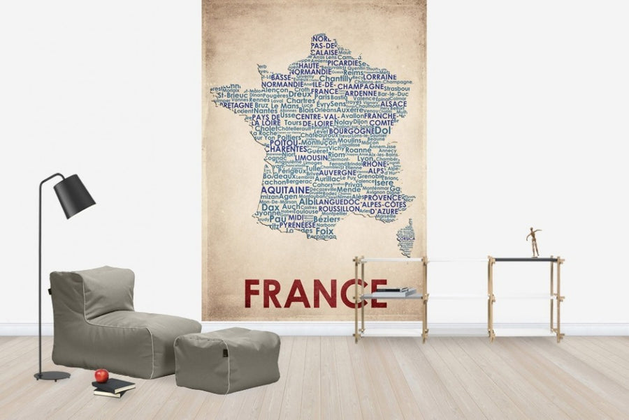 PHOTOWALL / France Map (e22963)