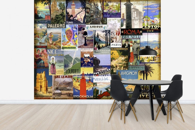 PHOTOWALL / European Cities Collage (e22980)