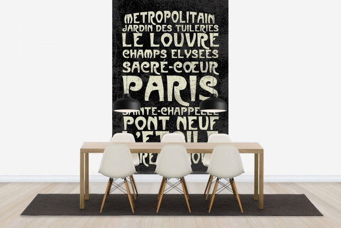 PHOTOWALL / Paris Sign (e22986)