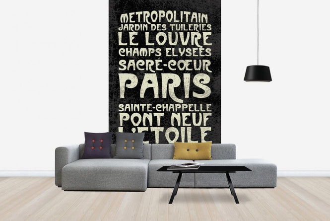PHOTOWALL / Paris Sign (e22986)