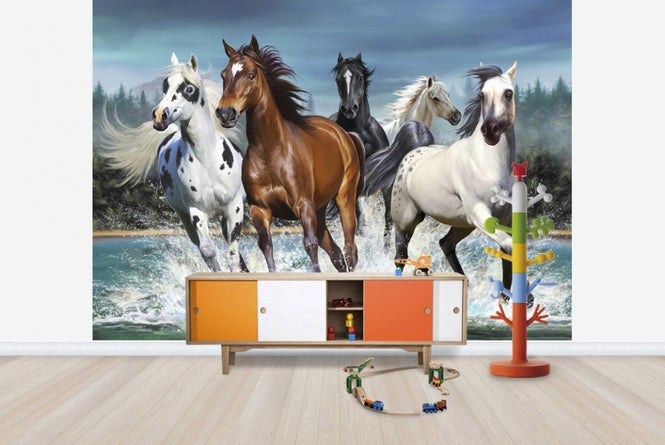 PHOTOWALL / Running Horses (e23000)