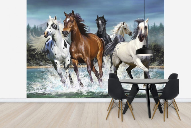 PHOTOWALL / Running Horses (e23000)