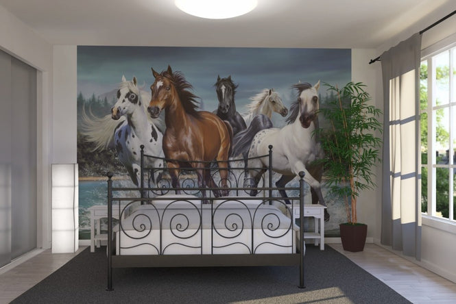 PHOTOWALL / Running Horses (e23000)