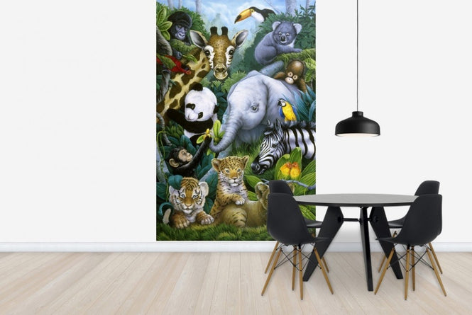 PHOTOWALL / Jungle Animals (e23003)