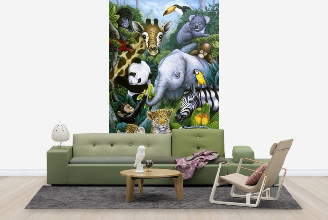 PHOTOWALL / Jungle Animals (e23003)