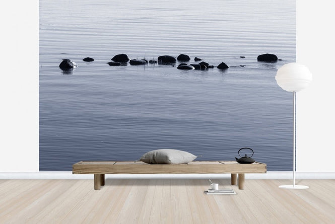 PHOTOWALL / Stones in Water (e23049)
