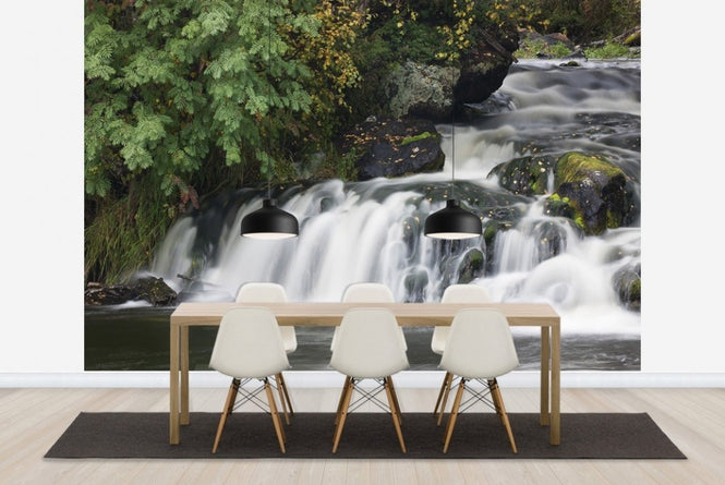 PHOTOWALL / Autumn Waterfall, Lapland (e23114)