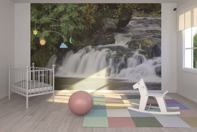 PHOTOWALL / Autumn Waterfall, Lapland (e23114)