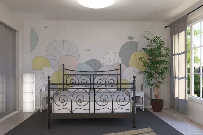 PHOTOWALL / Happy Forest - Pastel (e23138)