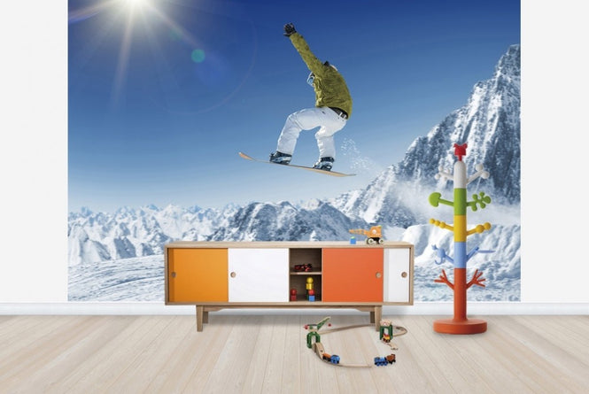 PHOTOWALL / Skier in the high Mountains (e23192)