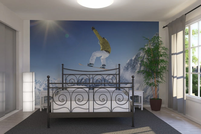 PHOTOWALL / Skier in the high Mountains (e23192)