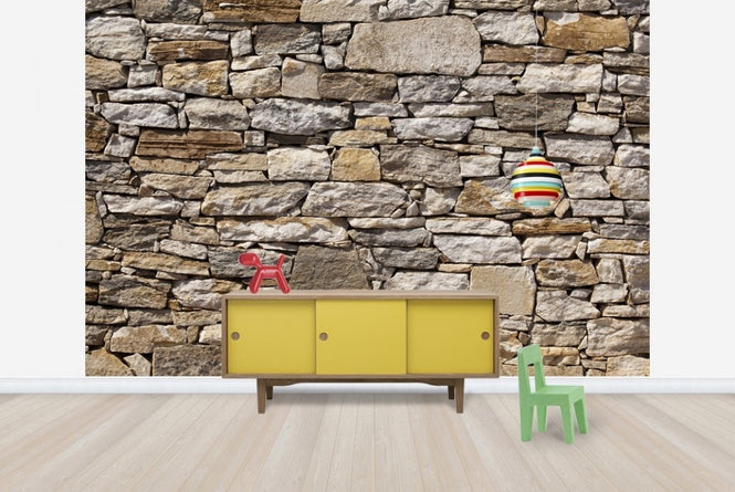 PHOTOWALL / Stone Wall background (e23195)