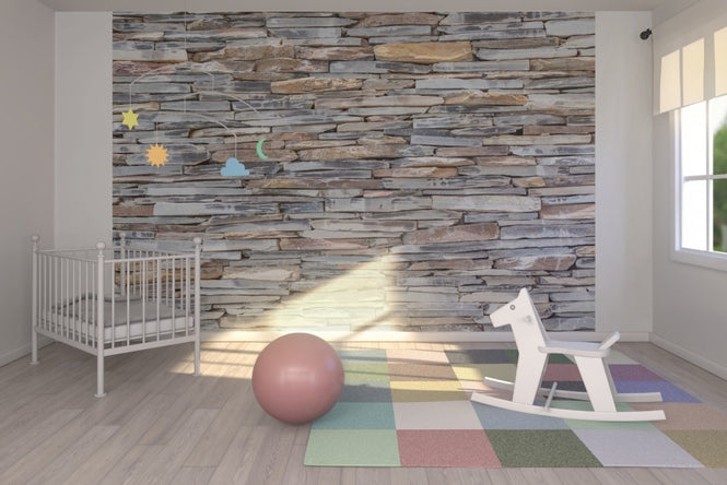 PHOTOWALL / Stone Wall pastel (e23196)