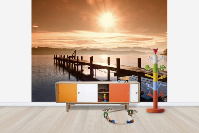 PHOTOWALL / Wooden Jetty (e23203)