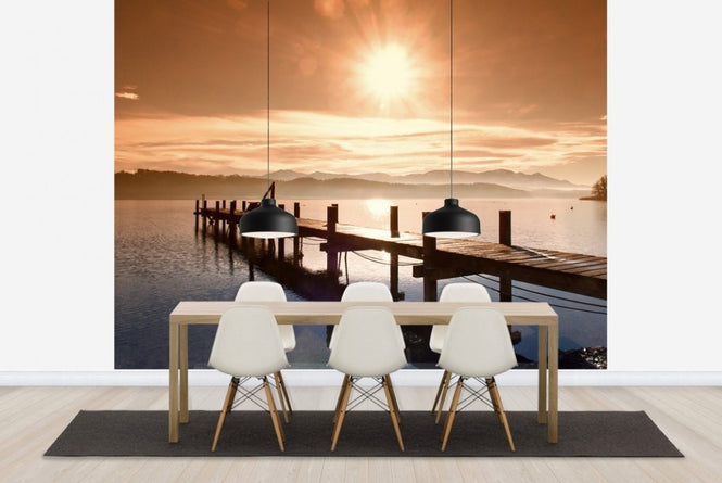 PHOTOWALL / Wooden Jetty (e23203)