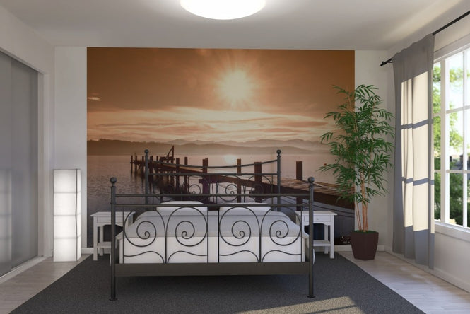 PHOTOWALL / Wooden Jetty (e23203)