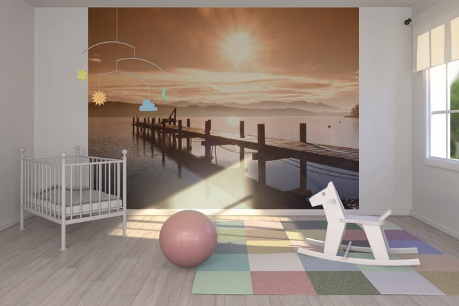 PHOTOWALL / Wooden Jetty (e23203)
