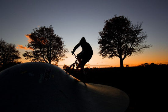 PHOTOWALL / BMX Biking at Sunset (e23206)