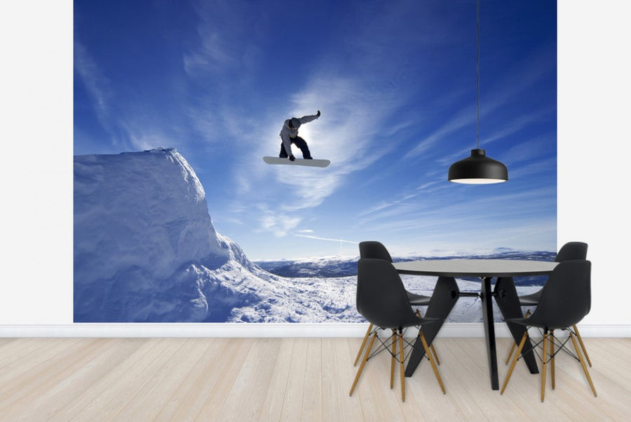 PHOTOWALL / Snowboard Big Air Jump (e23216)
