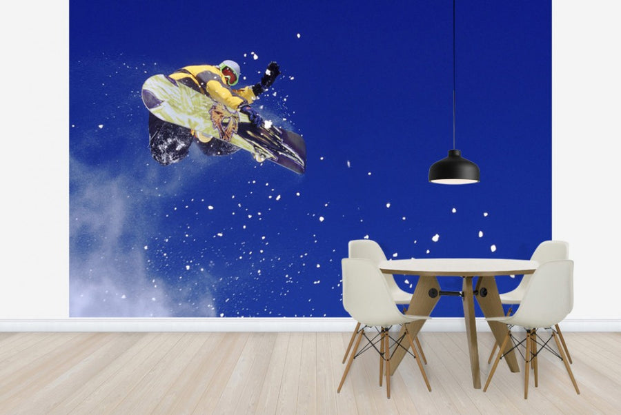 PHOTOWALL / Airborne Snowboarder (e23245)