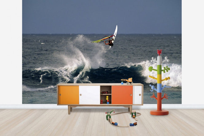 PHOTOWALL / Windsurfer at Hookipa Beach Park (e23252)