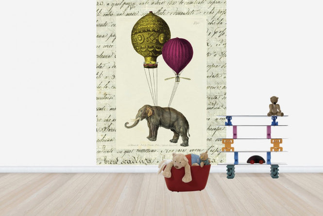 PHOTOWALL / Elephant Ride (e23335)
