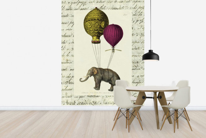 PHOTOWALL / Elephant Ride (e23335)