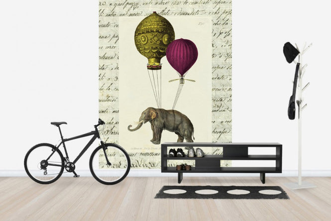 PHOTOWALL / Elephant Ride (e23335)
