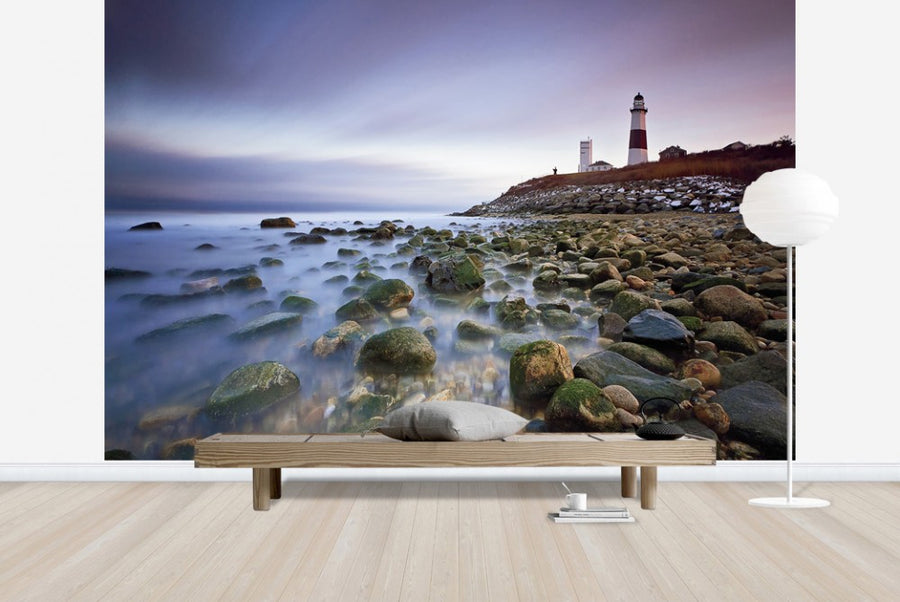 PHOTOWALL / Montauk Point Sunset (e23370)
