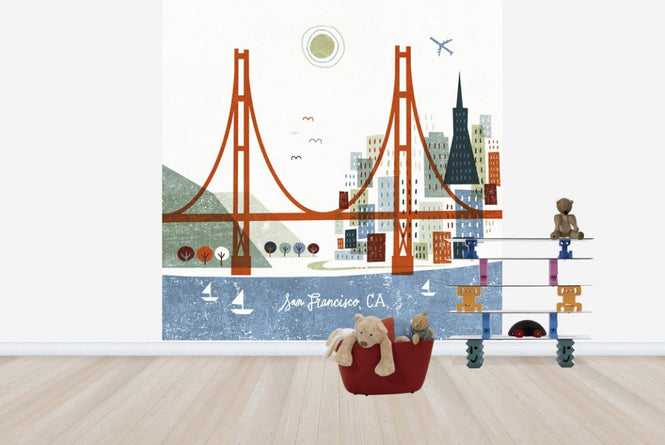 PHOTOWALL / Colorful San Francisco (e23467)