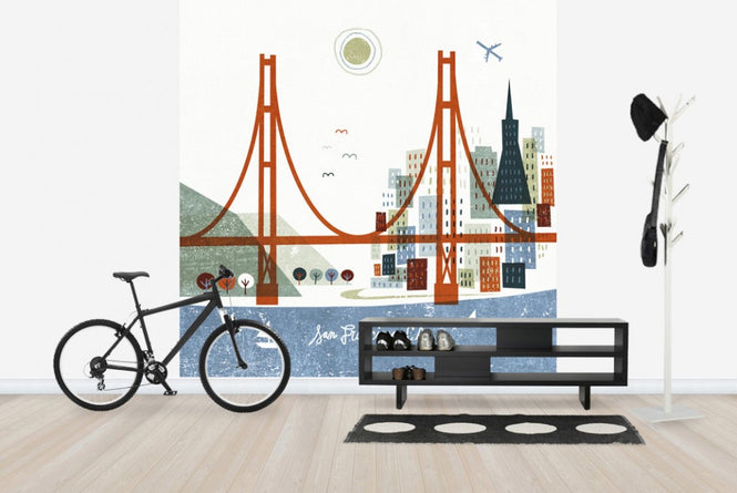 PHOTOWALL / Colorful San Francisco (e23467)