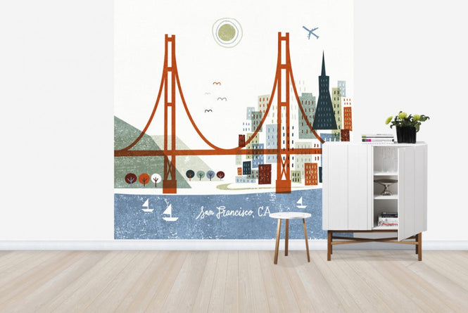 PHOTOWALL / Colorful San Francisco (e23467)