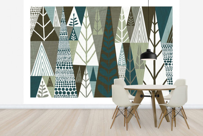 PHOTOWALL / Geometric Forest (e23486)
