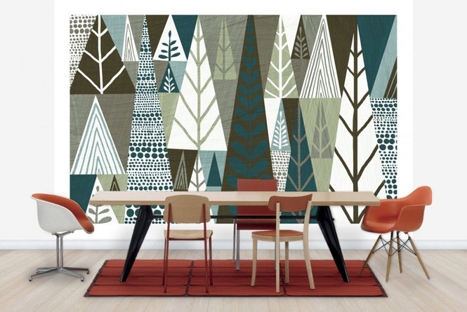 PHOTOWALL / Geometric Forest (e23486)