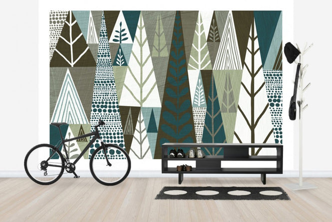 PHOTOWALL / Geometric Forest (e23486)