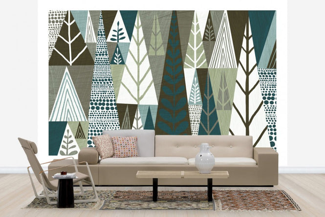 PHOTOWALL / Geometric Forest (e23486)