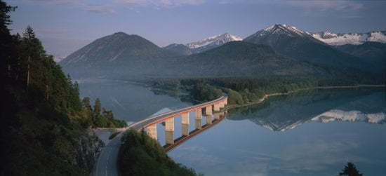 PHOTOWALL / Bridge over Lake Sylvenstein (e23512)