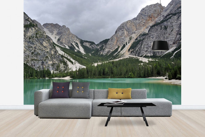 PHOTOWALL / Lake Lago di Braies (e23600)