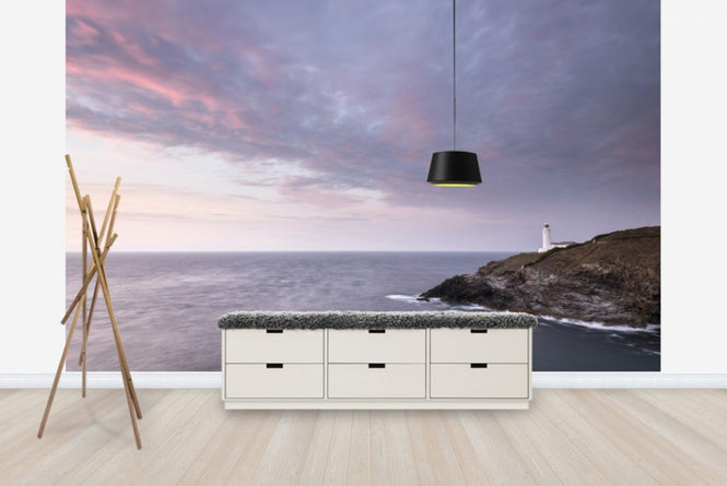 PHOTOWALL / Trevose Lighthouse at Sunset (e23660)